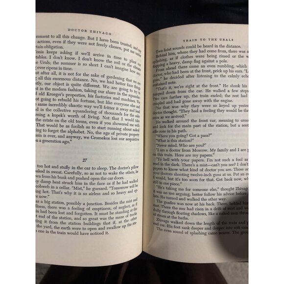 1958 Doctor Zhivago By Boris Pasternak Hardcover First English Edition Pantheon - Picture 12 of 16